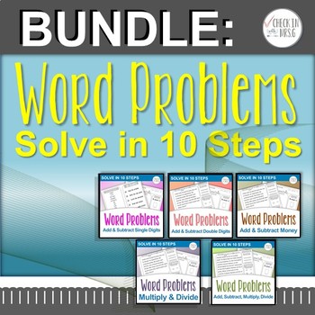 Preview of Math Word Problem Bundle