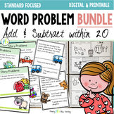 WORD PROBLEM BUNDLE addition and subtraction within 20