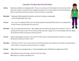 Word Problem Story: Shop for the best deal