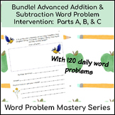 One to Two Step Word Problem Intervention Bundle: Add & Su