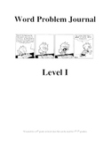 Word Problem Journal - Middle School - Level 1