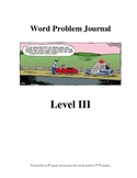 Word Problem Journal - Middle School - Level 3