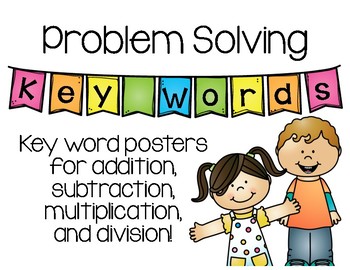 Preview of Word Problem Key Words