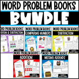 Word Problems Mini Math Books BUNDLE