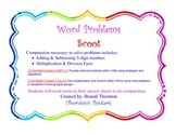 Word Problem Scoot
