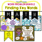 Word Problem Solving Bundle Finding Key Words Through the 