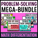 Word Problem Solving Bundle for Math Differentiation