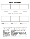 Word Problem Sort