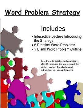 Preview of Word Problem Strategy