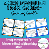 Word Problem Task Cards 