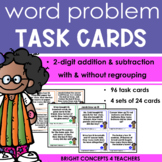 Two-Digit Addition and Subtraction Task Cards