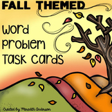 Fall Math Task Cards