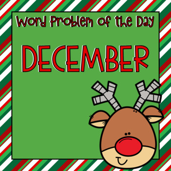 Preview of Word Problem of the Day: December