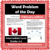 Word Problem of the Day - February - Intermediate Level