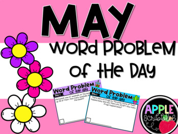 Preview of Word Problem of the Day - MAY