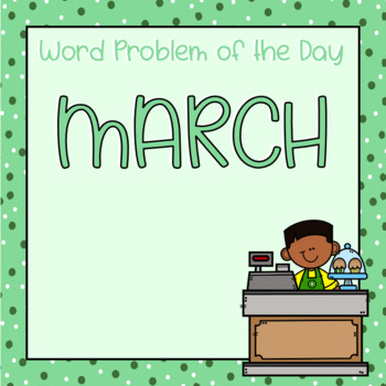 Preview of Word Problem of the Day: March