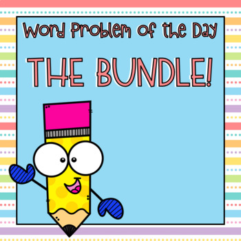 Preview of Word Problem of the Day- The Bundle!