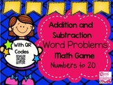 Addition and Subtraction Word Problems Game