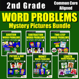2nd Grade Common Core Math Word Story Problems, 1 and 2-St