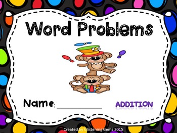 Preview of Kindergarten Word Problems