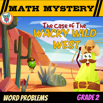 Preview of Word Problems: Addition & Subtraction - 2nd Grade Math Mystery Activity