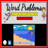 Word Problems Addition/Subtraction Boom Cards