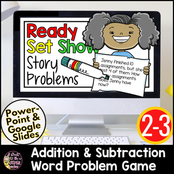 Preview of Word Problems Addition and Subtraction | Story Problems Addition and Subtraction