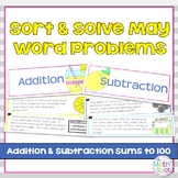 Addition and Subtraction Word Problem Sort: Lemonade Stand