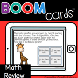 Word Problems Boom Cards Distance Learning 3rd Grade