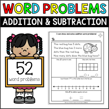Preview of Word Problems Bundle: Addition and Subtraction within 10