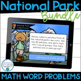 Word Problems Bundle | Boom Cards™ | National Parks