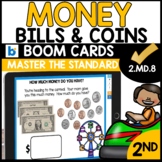 Counting Money Boom Task Cards | Counting Dollar Bills and