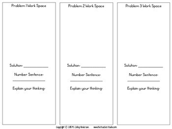 Word Problems: Larger Number Division Task Cards (Includes Remainders)