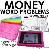 Word Problems Money Second Grade