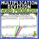 Word Problems Multiplication and Division