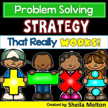 Preview of Word Problems / Problem Solving Strategy that REALLY WORKS!
