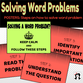 word problem solving steps