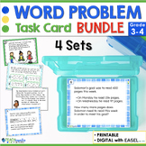 Word Problems Task Cards BUNDLE