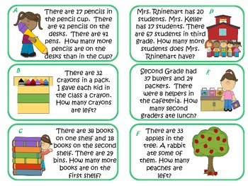 Word Problems: Too Much Too Little by Chalkboardsn123s | TpT