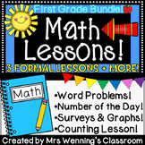 1st Grade Math Lessons!