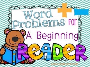 Preview of Word Problems for Beginning Readers