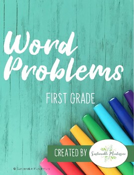 Preview of Word Problems for First Grade