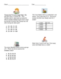 Word Problems for Weeks! 13 pages!!! - All Operations and 