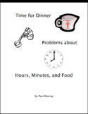Word Problems with Fractions in Recipes and Time