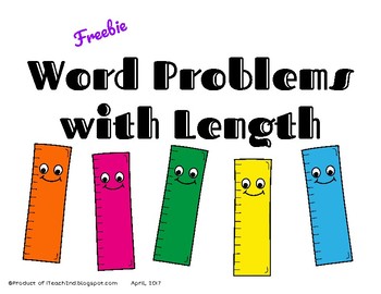 Preview of Word Problems with Length