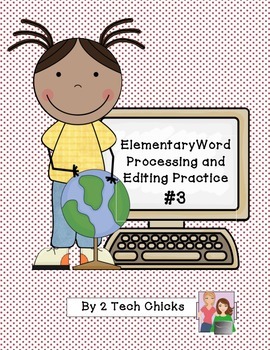 Preview of Word Processing & Editing Practice #3--Brand New!