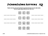 Word Puzzles #2, Ages 12+