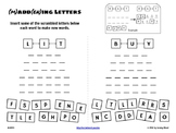 Word Puzzles #2, Ages 9+