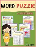 Word Puzzles Brain Teasers - Fun Logic Activity - Games
