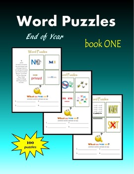 Preview of Word Puzzles - book one